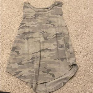 Camo tank top